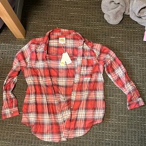 Red and white flannel